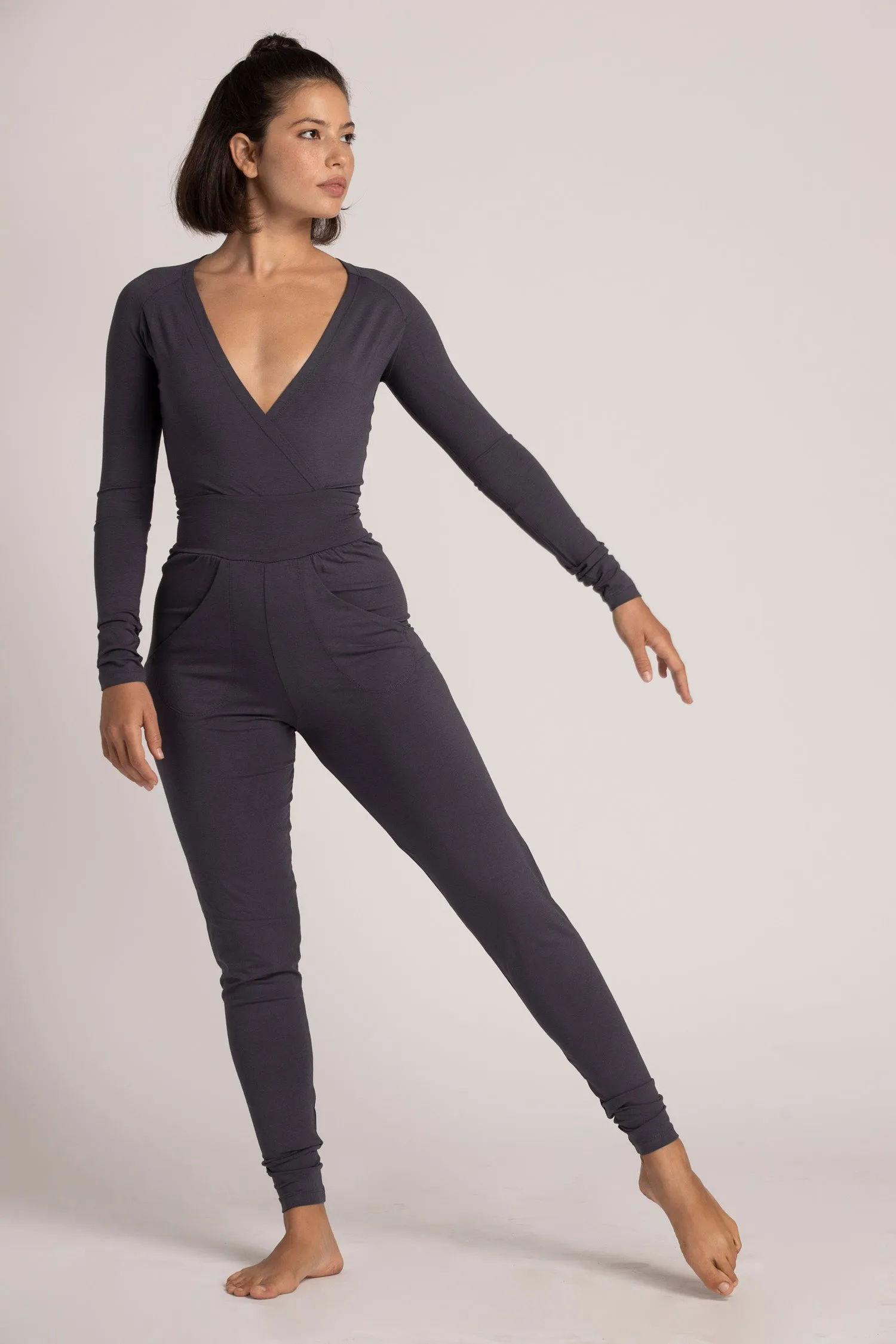 I'mPerfect Long Sleeve Yoga Jumpsuit 25%off