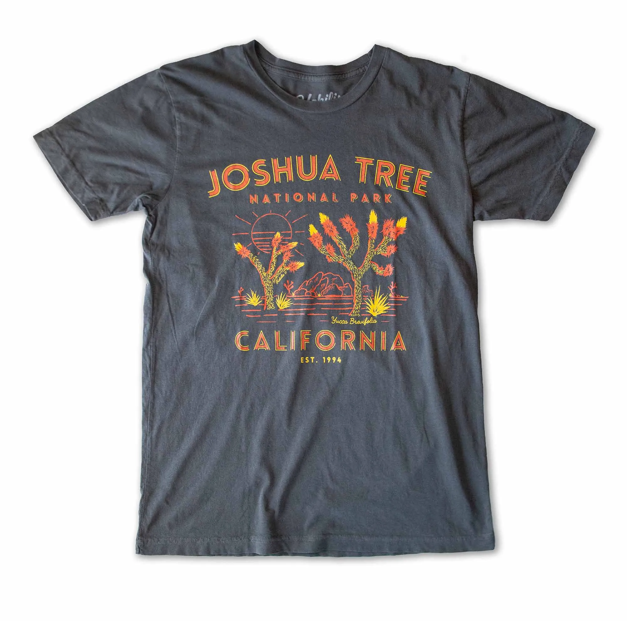 Joshua Tree T-Shirt - USA Made | 100% Cotton: S / Black