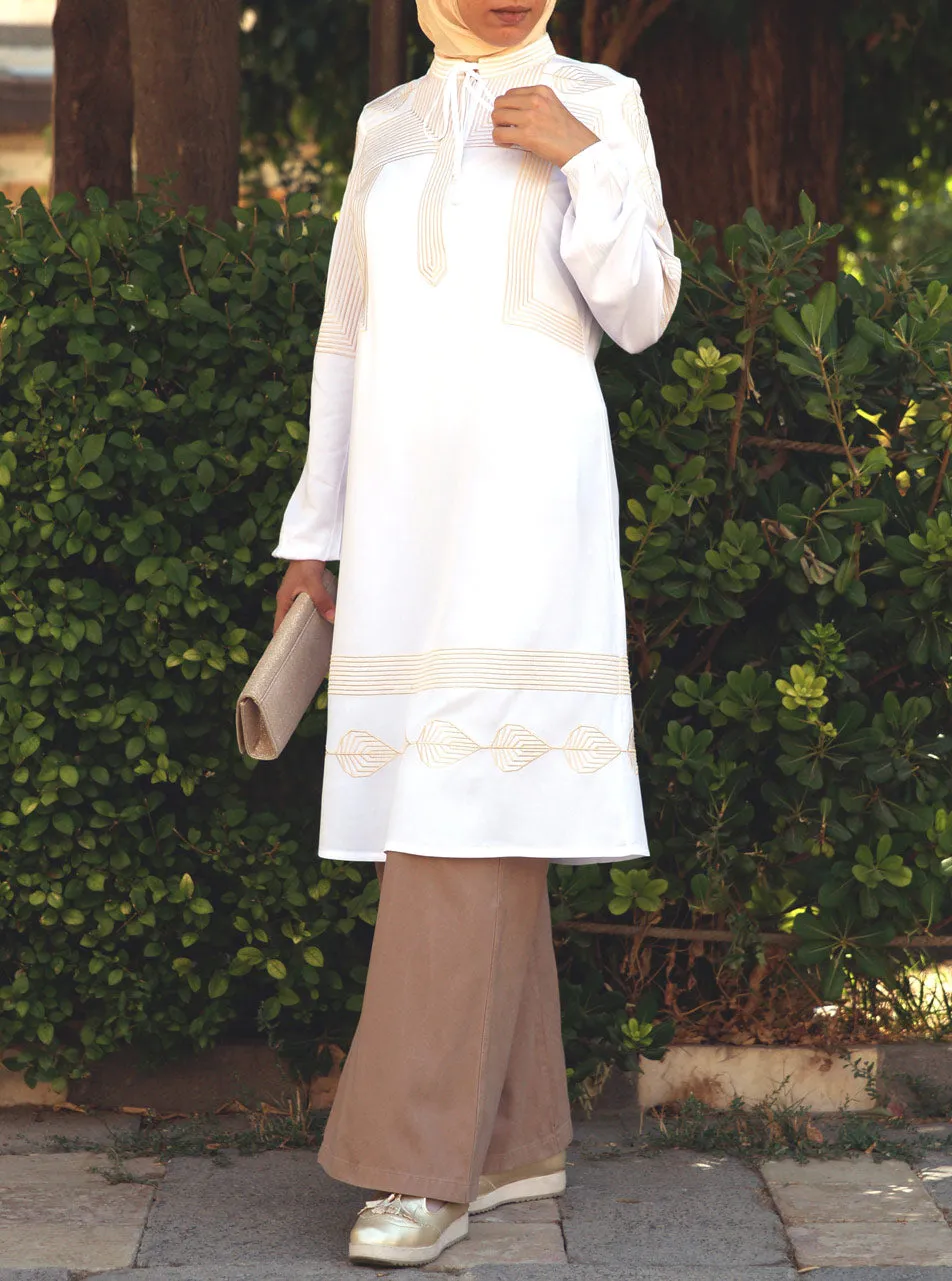 Junaina Embroidered Tunic