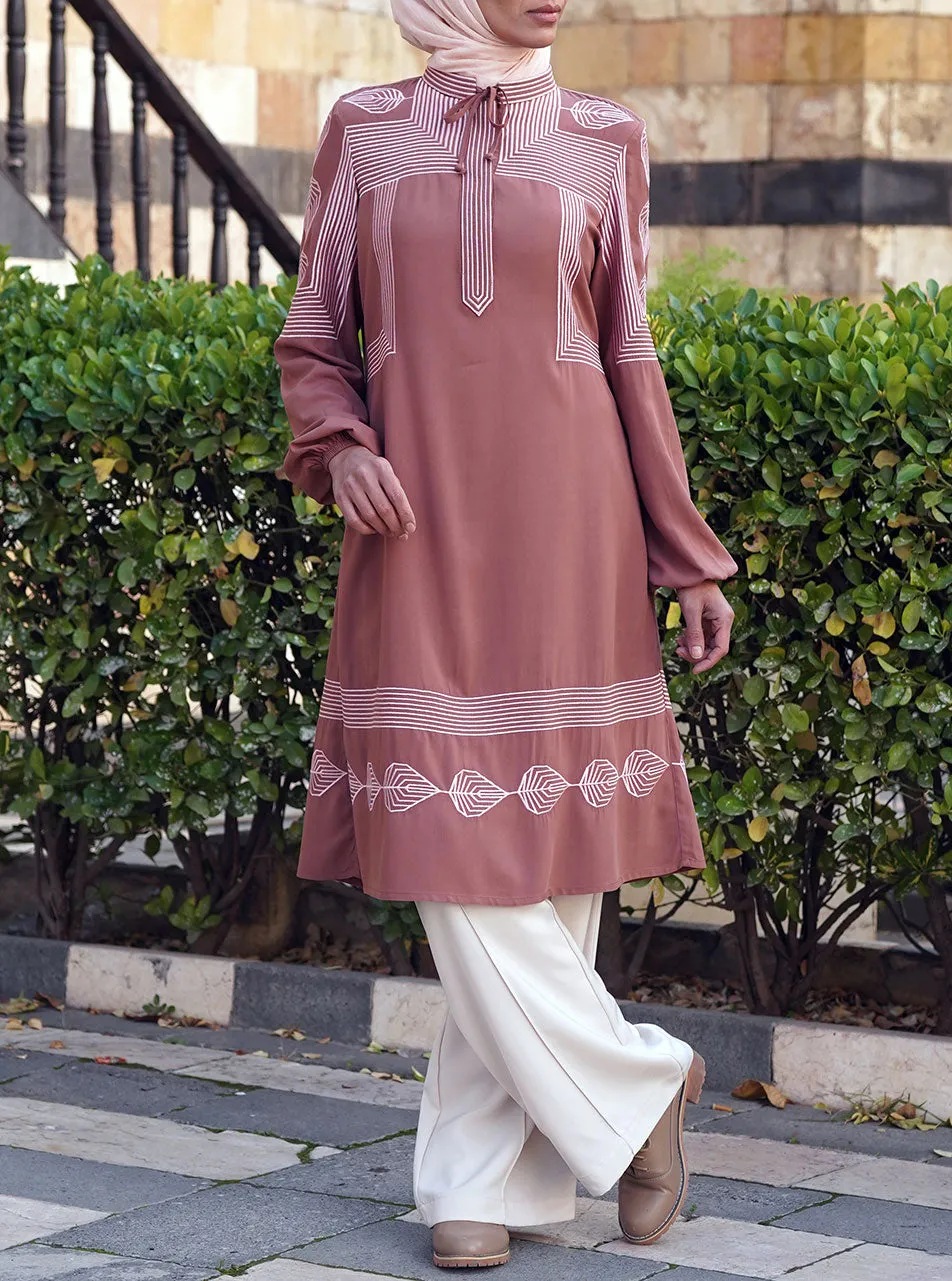 Junaina Embroidered Tunic