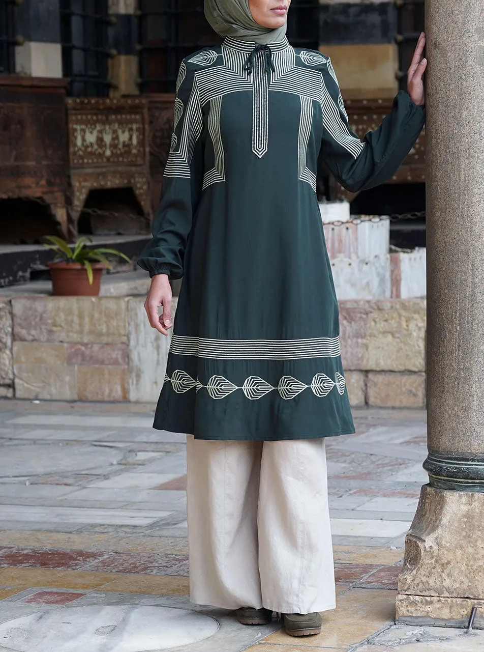 Junaina Embroidered Tunic