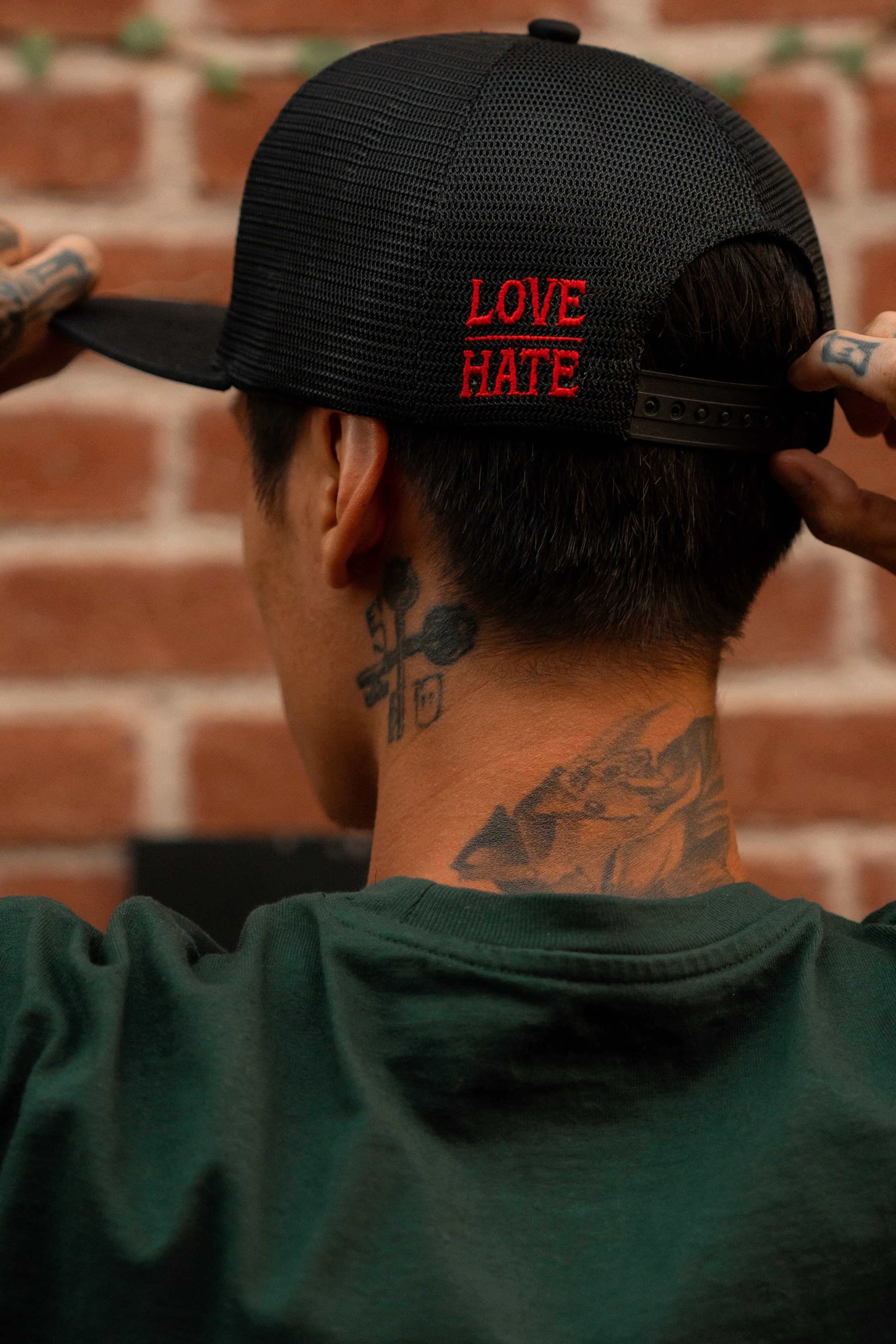 Love/Hate 7 Panel "Trucker" Snapback