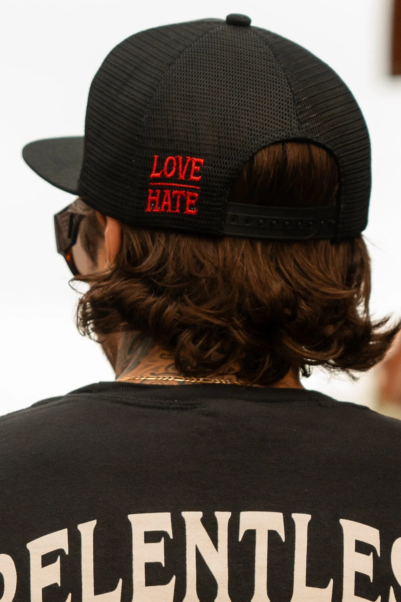 Love/Hate 7 Panel "Trucker" Snapback