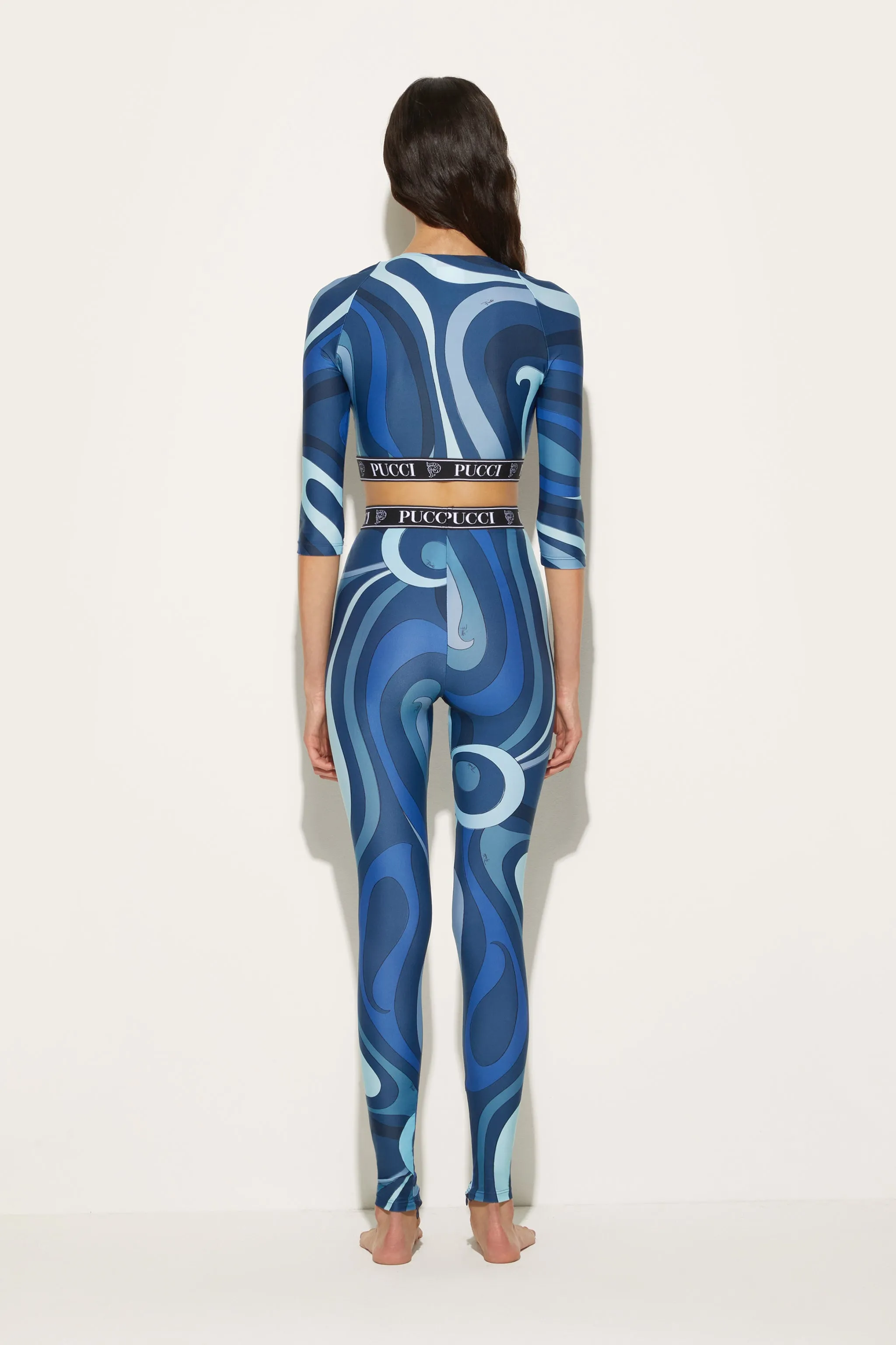 Marmo-Print Leggings