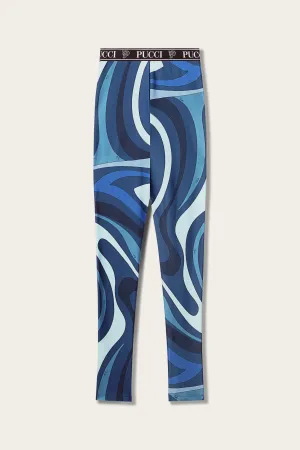 Marmo-Print Leggings