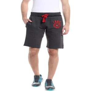 Masculino Latino Charcoal Grey Shorts