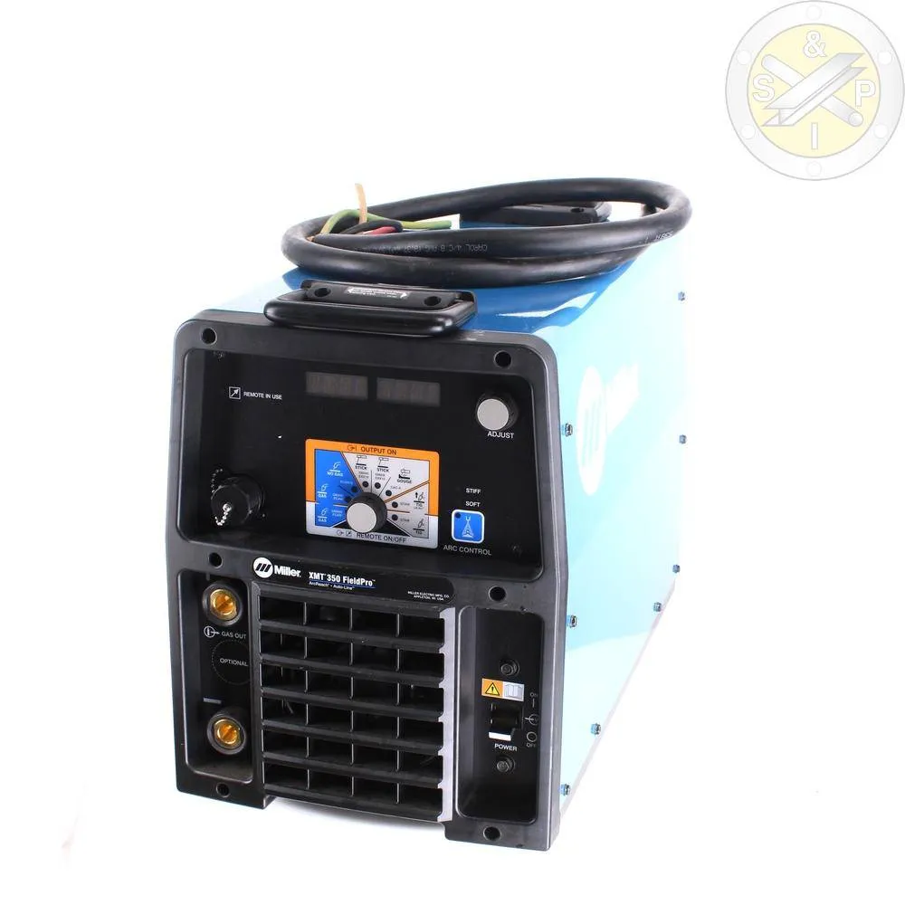 Miller XMT® 350 FieldPro™ Series Multiprocess Welder