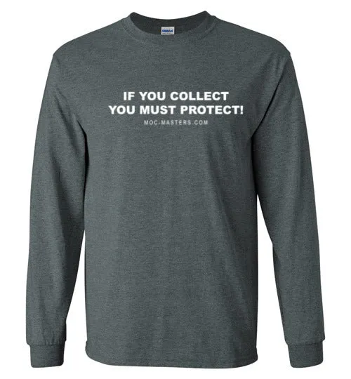 MOC Masters Long Sleeve T-Shirt with Slogan