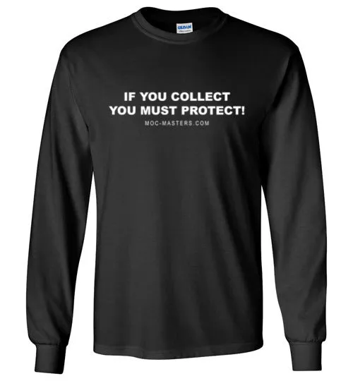 MOC Masters Long Sleeve T-Shirt with Slogan