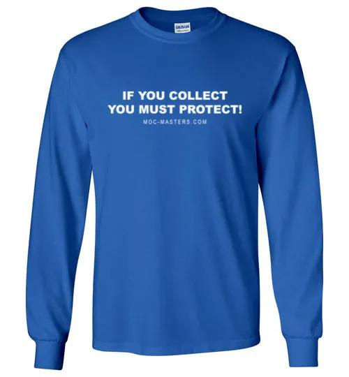 MOC Masters Long Sleeve T-Shirt with Slogan