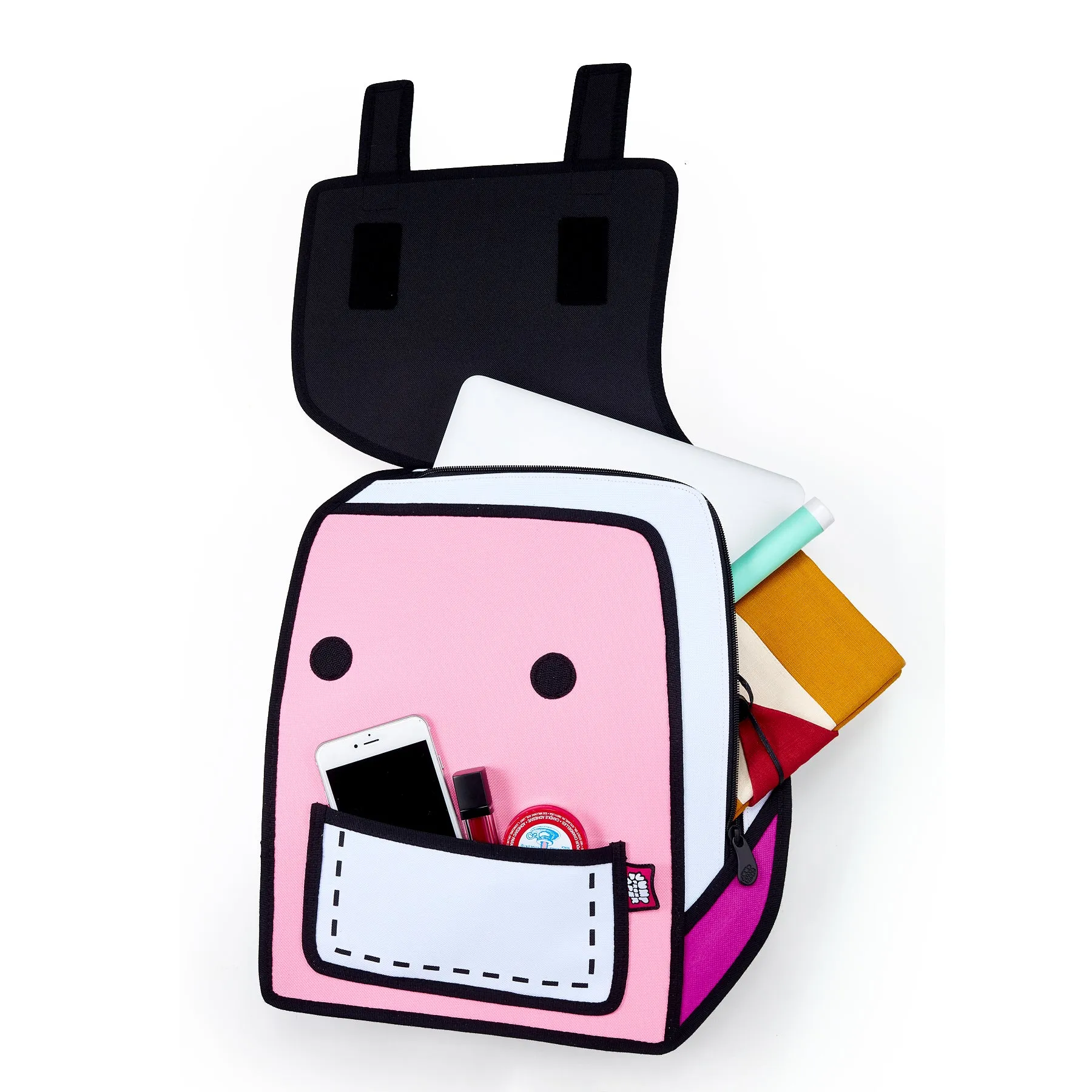 Neon Pink Spaceman Backpack | JFP238