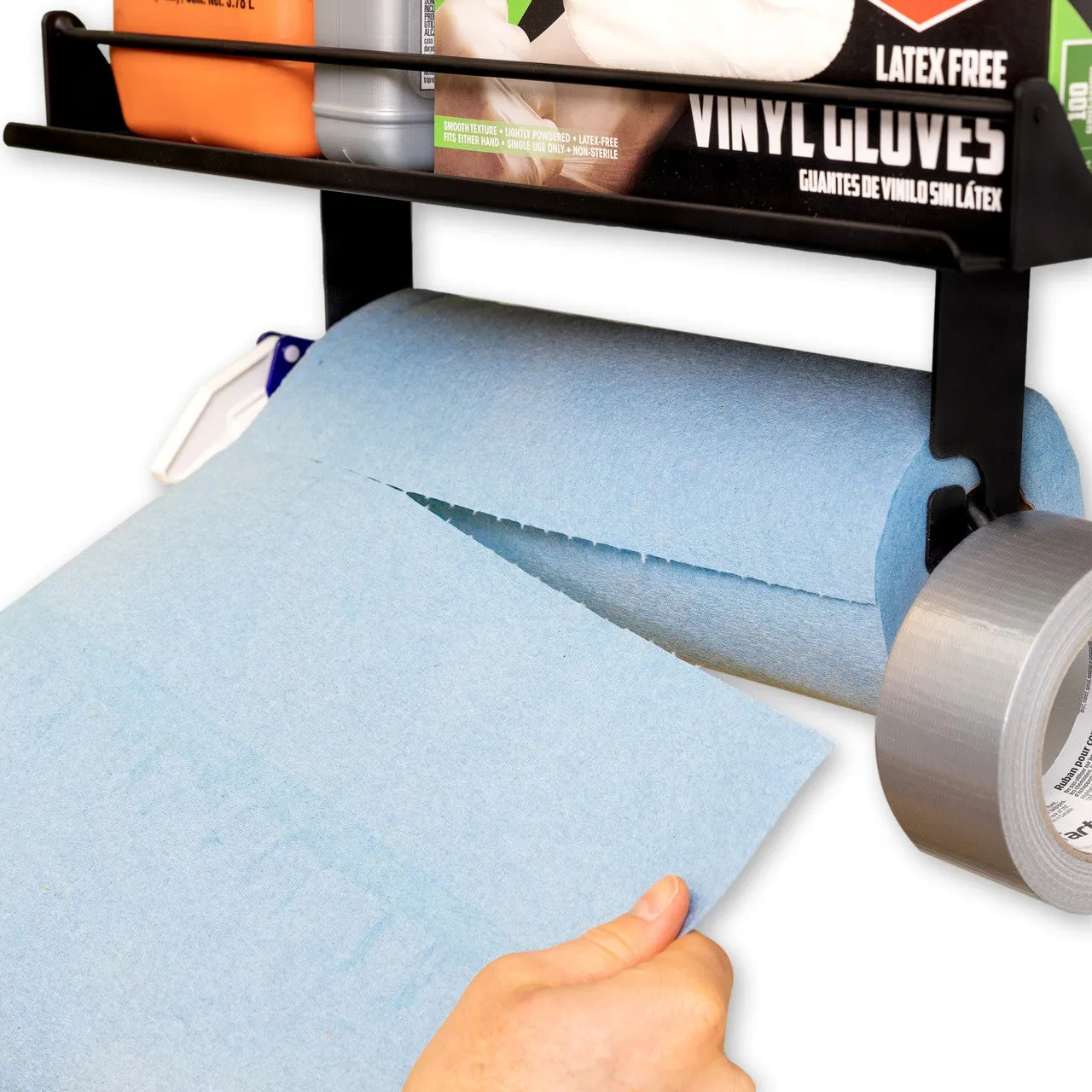 OUTLET | Quick Clean Paper Towel Holder and Shelf