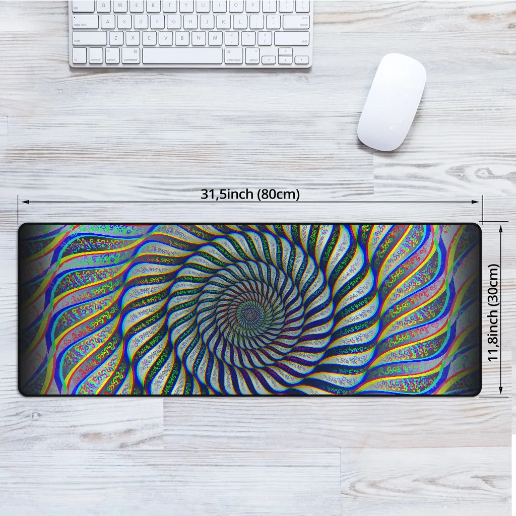 Phonetic Vortex Mouse Mat