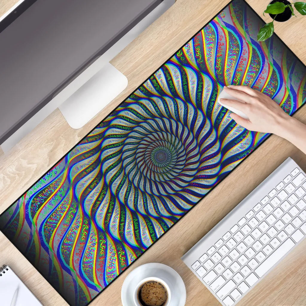 Phonetic Vortex Mouse Mat