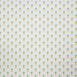 Pineapple Printed Spandex | Blue Moon Fabrics