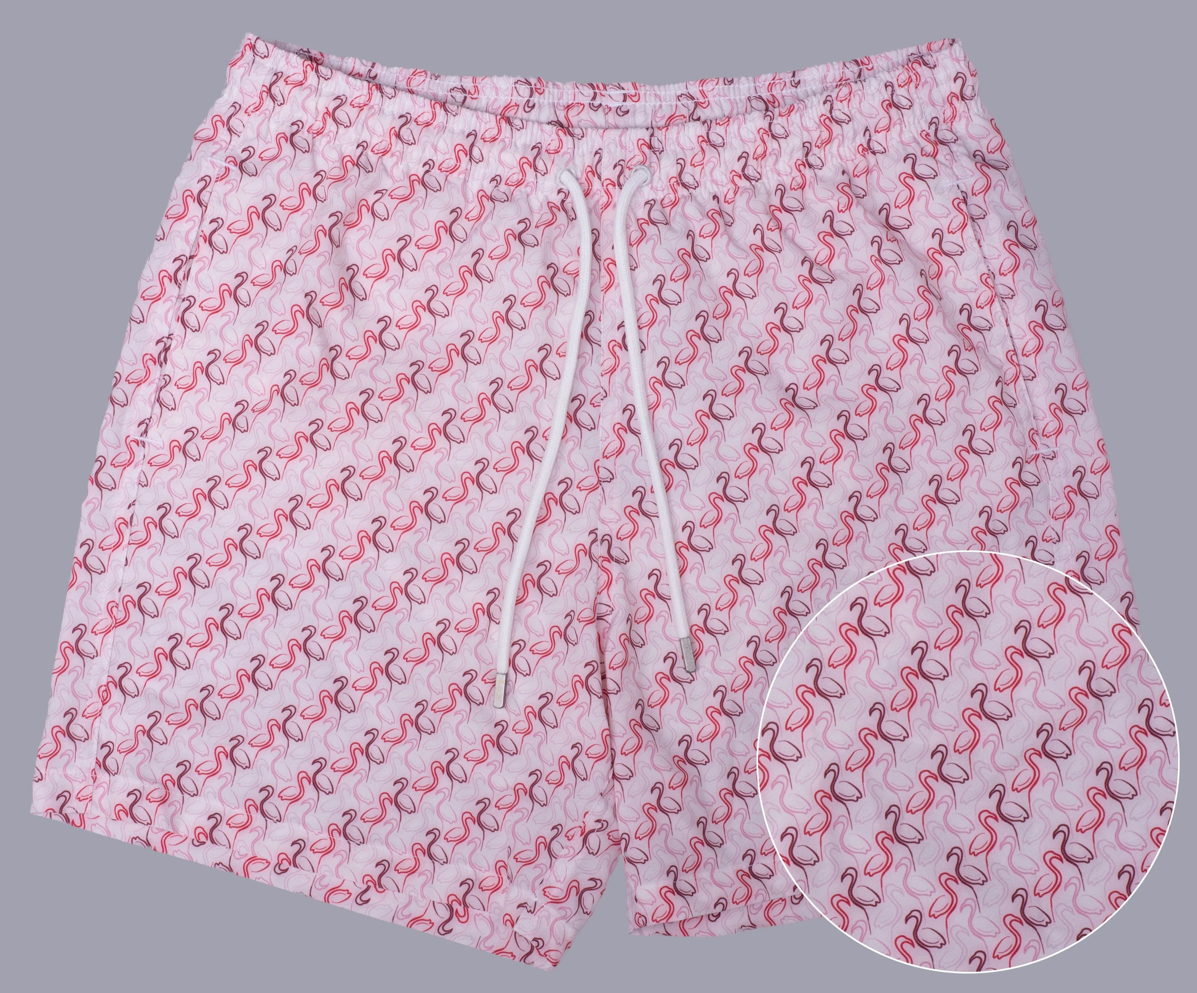 Pink Flamingo Swim Shorts