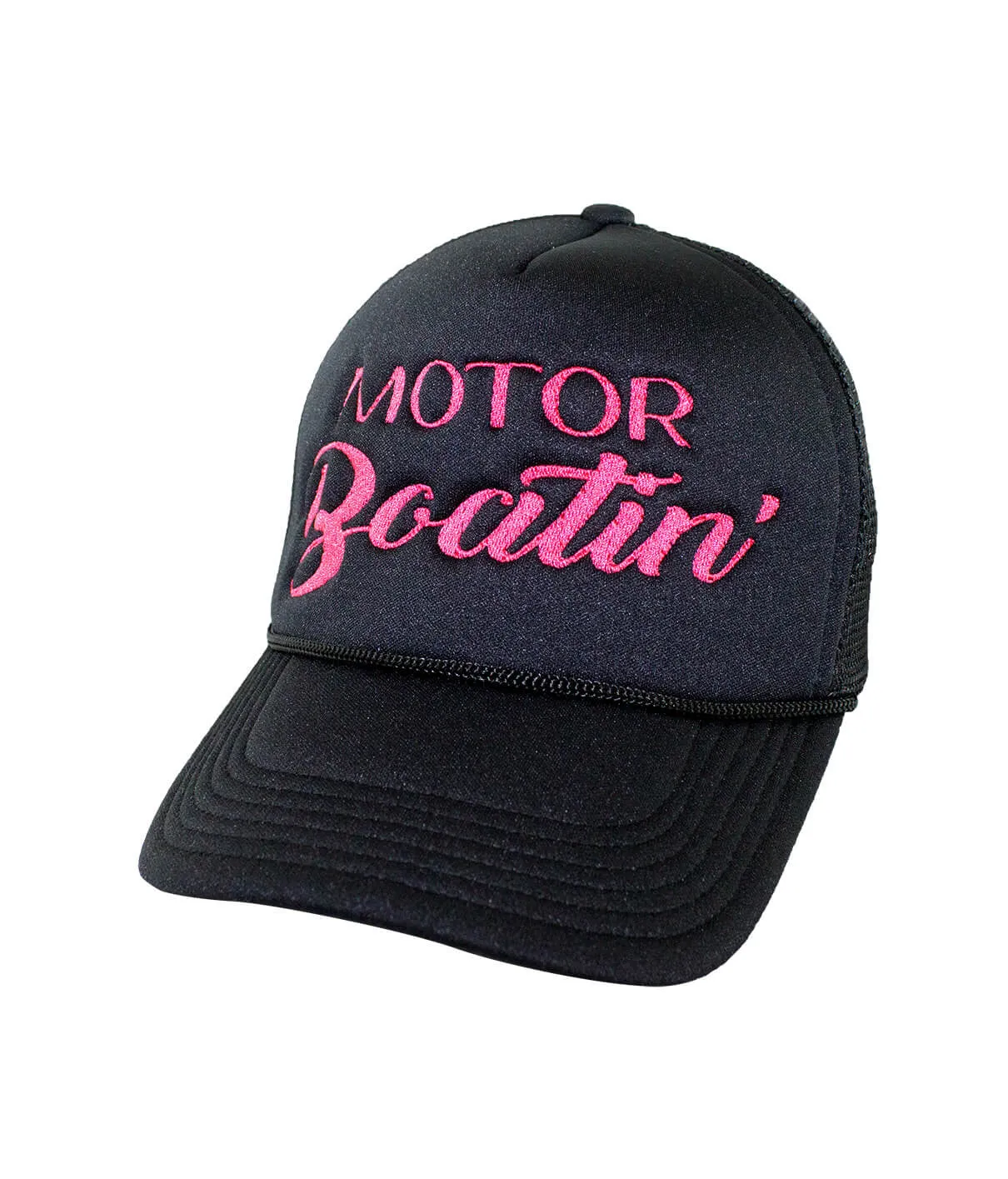 "Motor Boatin'" Foam Trucker Baseball Cap