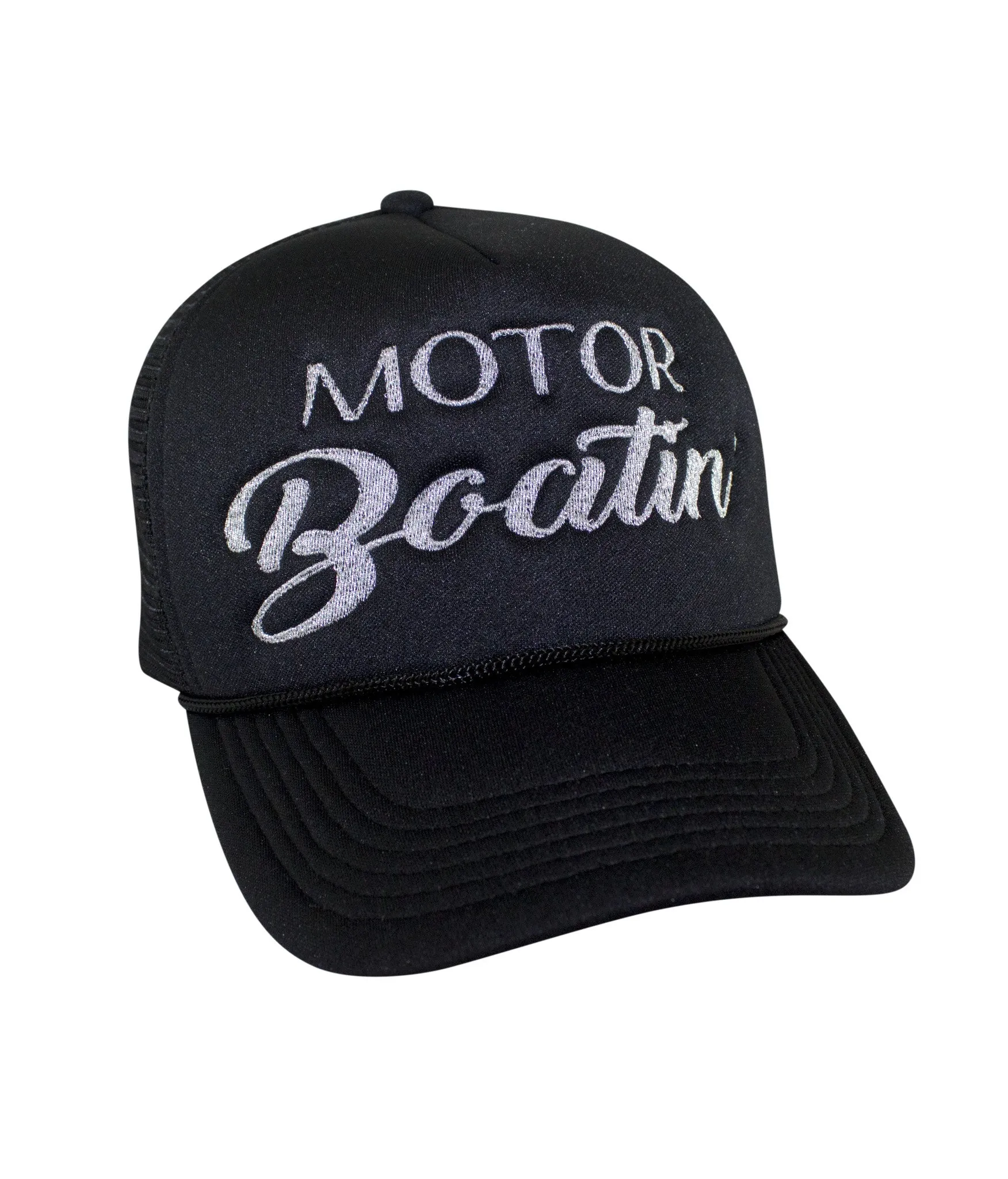 "Motor Boatin'" Foam Trucker Baseball Cap