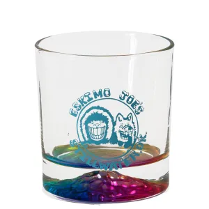 RAINBOW BOTTOM ROCKS GLASS - RBRG