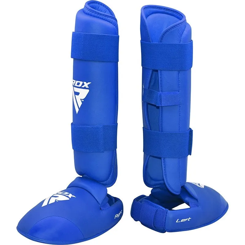 RDX X1 karate  Shin Instep Guards