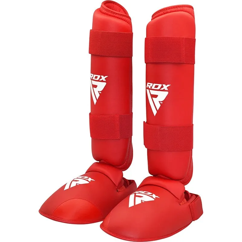 RDX X1 karate  Shin Instep Guards