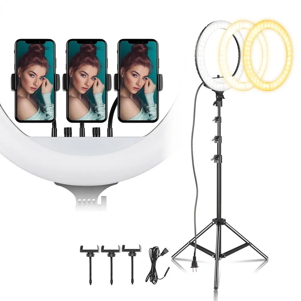 Remote Control 18" Large Selfie Ring Light