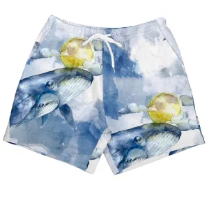 Sky Whales Play Shorts