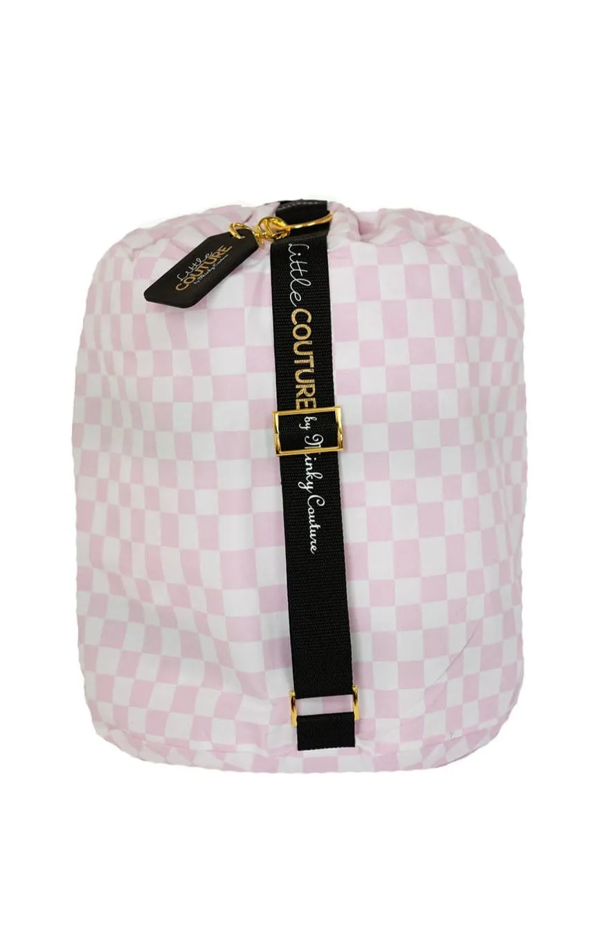 Sleeping Bag - Pink Check