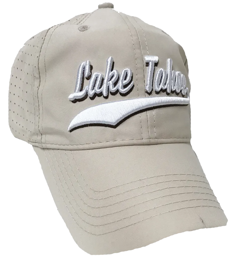 Souvenir Ball Cap Baseball Font, Lake Tahoe