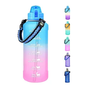 Stay Hydrated Keep Energy Water Bottle with Paracord Handle