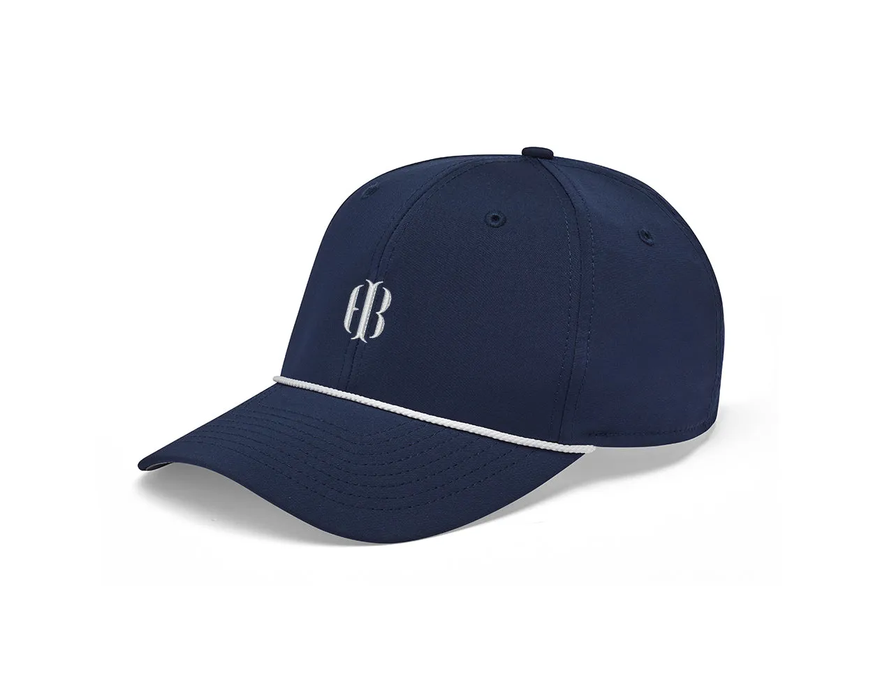 The Performance Rope Hat: Navy with White HB Icon