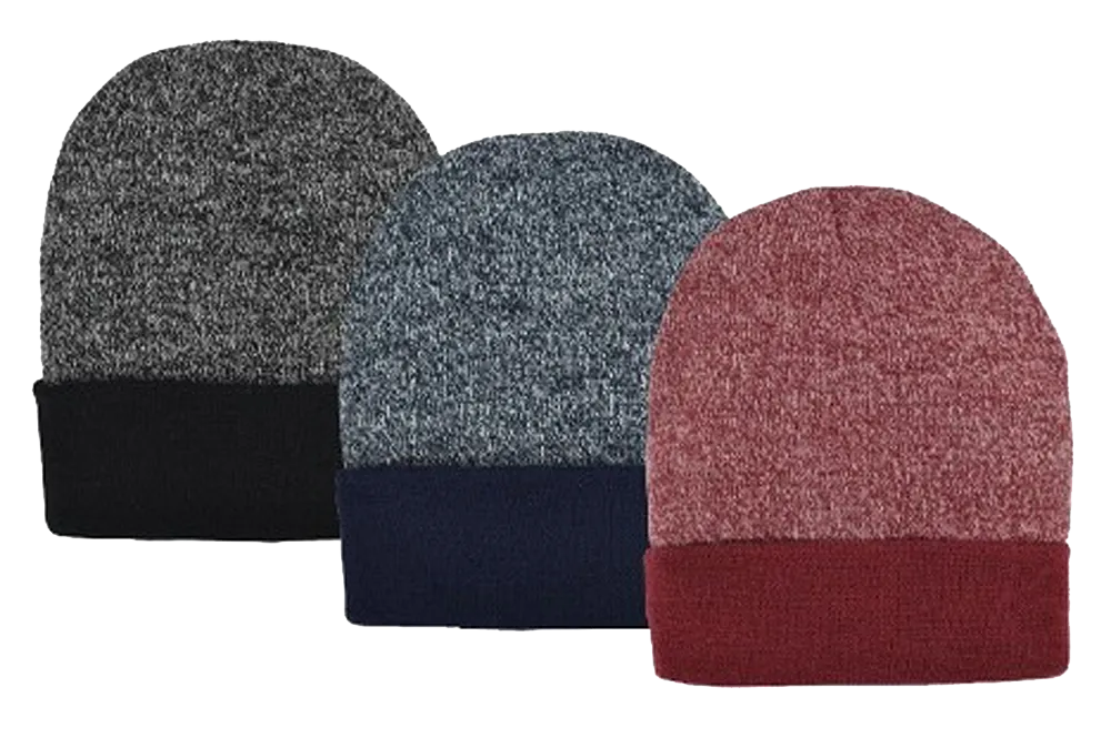 Winter-Hats Ladies Fleece Lined Cuff Hat