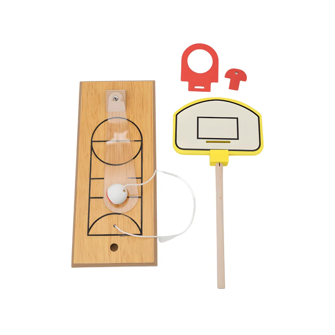 Wooden Mini Desktop Basket Ball for Kids