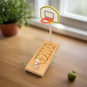 Wooden Mini Desktop Basket Ball for Kids