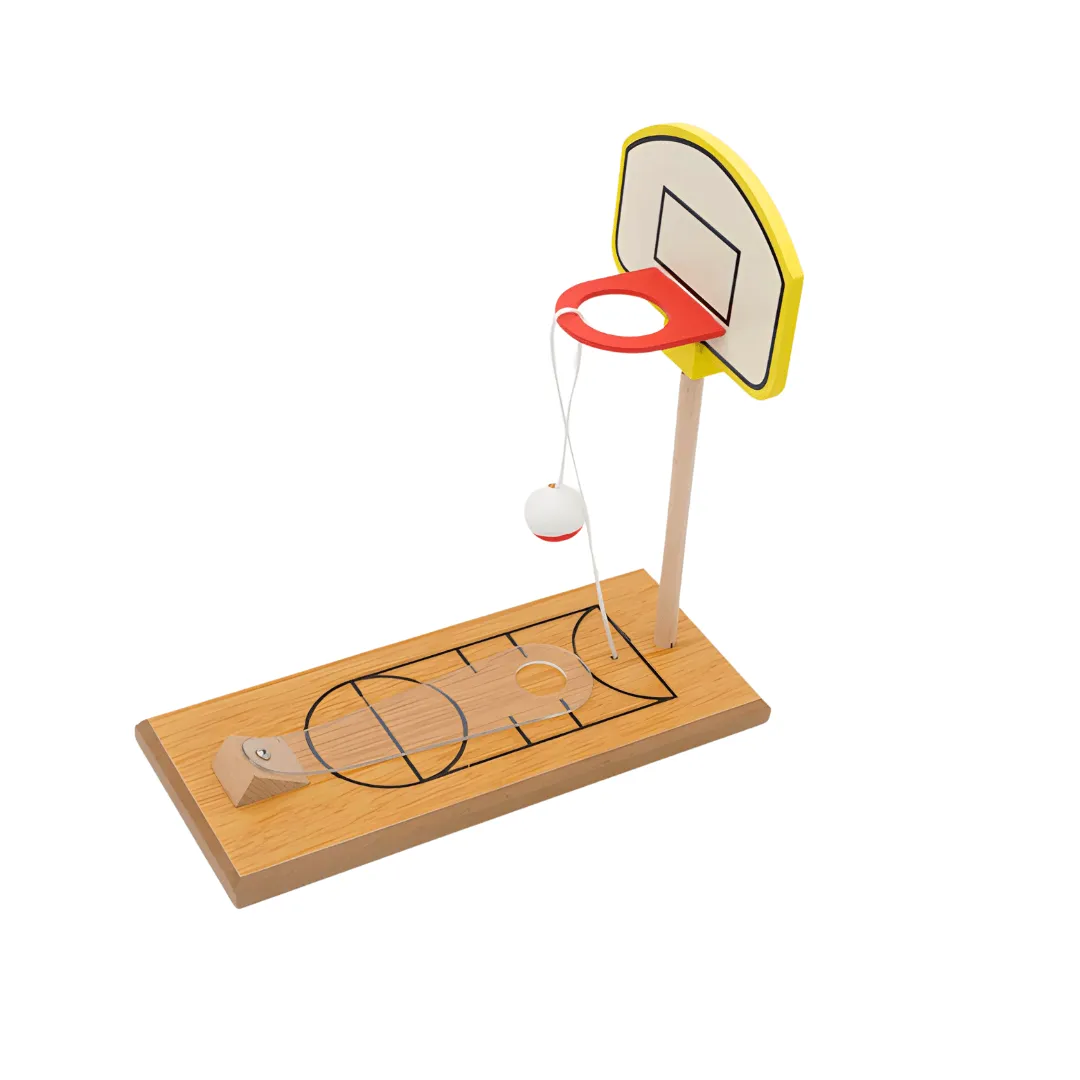 Wooden Mini Desktop Basket Ball for Kids