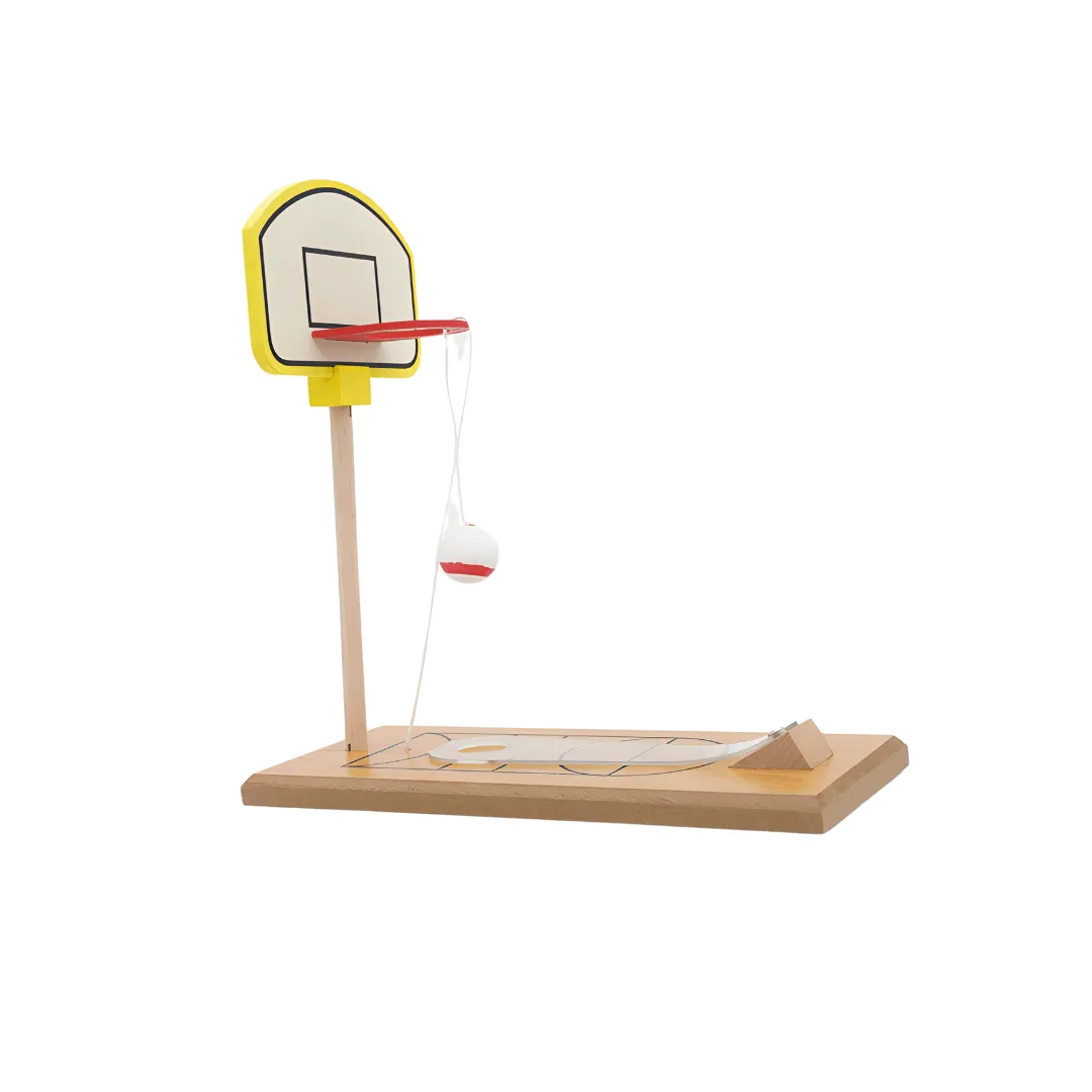 Wooden Mini Desktop Basket Ball for Kids