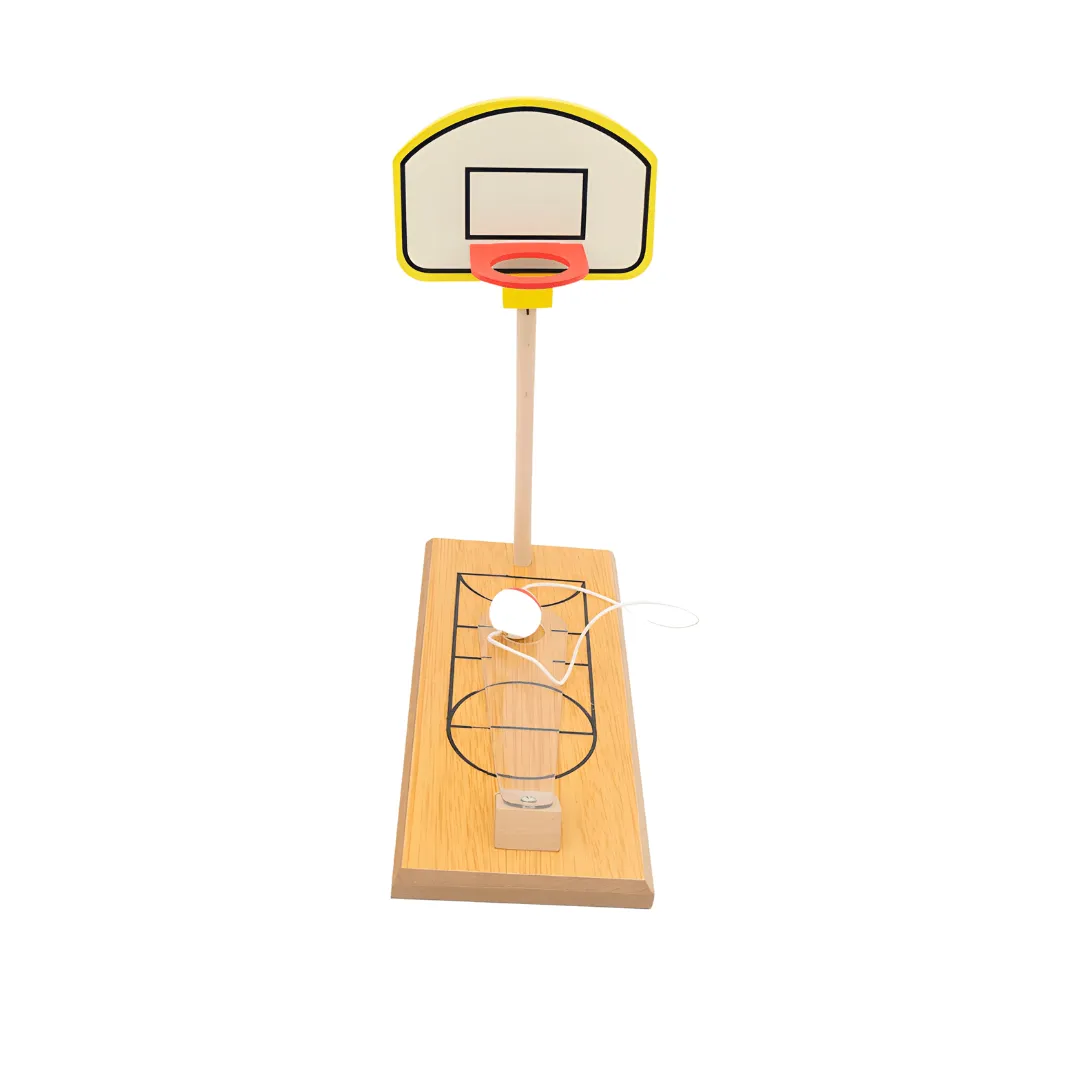 Wooden Mini Desktop Basket Ball for Kids