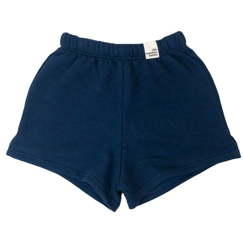 Youth Bamboo Panda Fleece Shorts