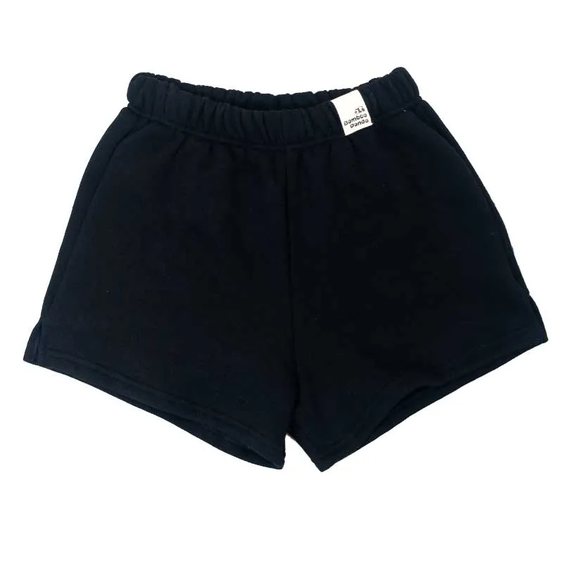 Youth Bamboo Panda Fleece Shorts